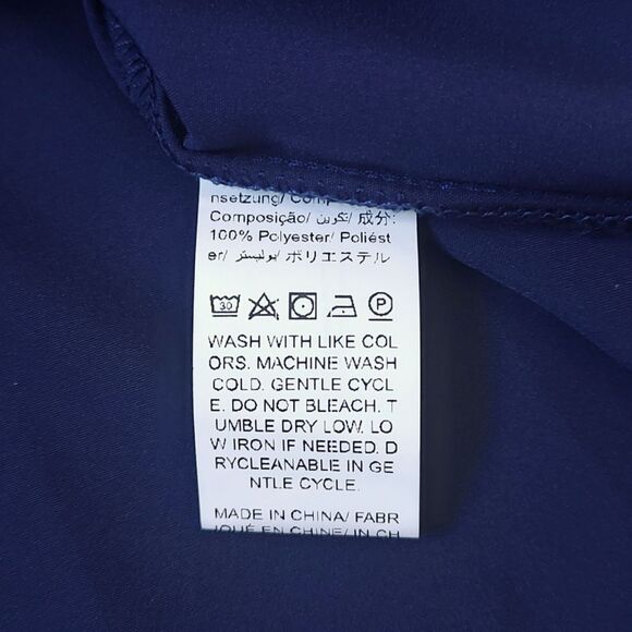 Like New Shein Size Medium Long Sleeve Button Down Collared Shirt - Picture 7 of 8